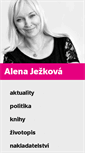 Mobile Screenshot of alenajezkova.cz